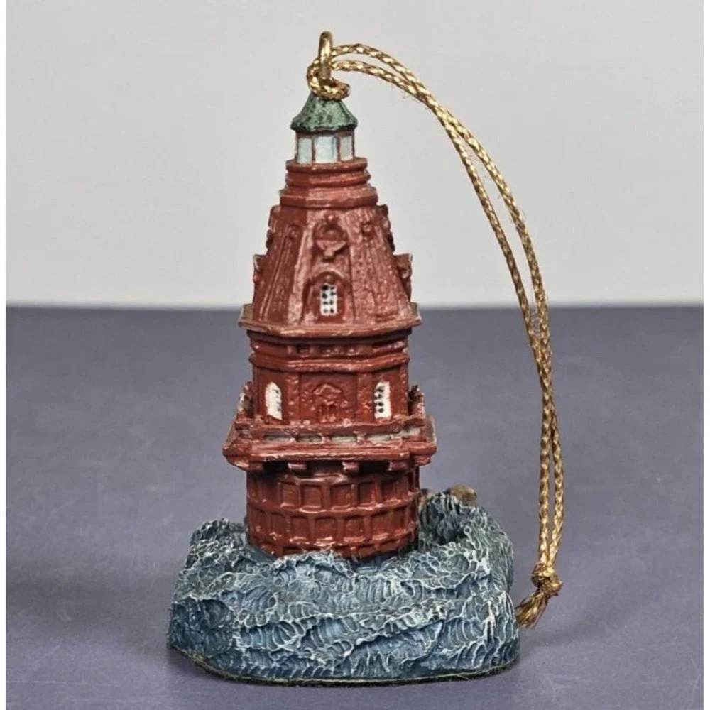 1998 Younger & Associates Ship John Shoal Delaware Lighthouse Ornament